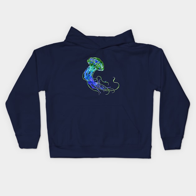 THE TENTACLES Kids Hoodie by AROJA